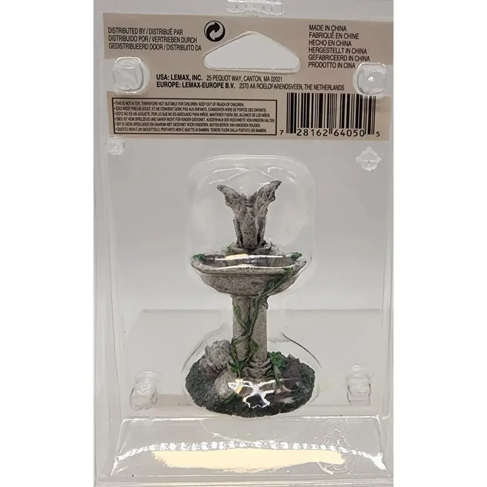 Lemax Spooky Town 2016 #64050 ABANDONED FOUNTAIN Accessories Halloween